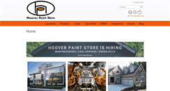 Desktop Screenshot of hooverpaint.com